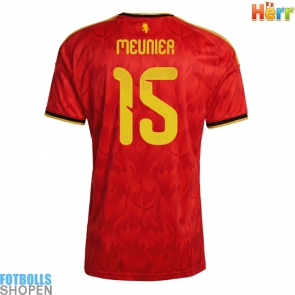 Billiga Belgien Thomas Meunier #15 Hemmatröja VM 2026 Kortärmad